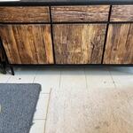 Dressoir burned wood mango, bouwjaar 2024